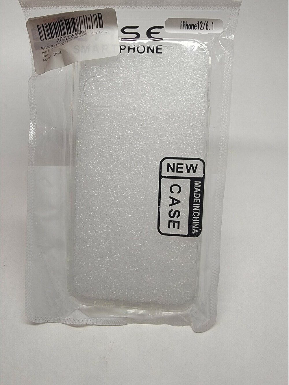 For Iphone 12 6.1" Clear Case Transparent Skin